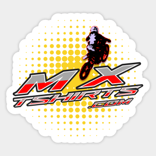 Motocross Action Sticker